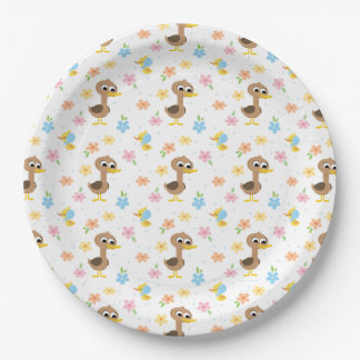 Super Simple | 5 Little Ducks Boy Baby Shower Pappteller