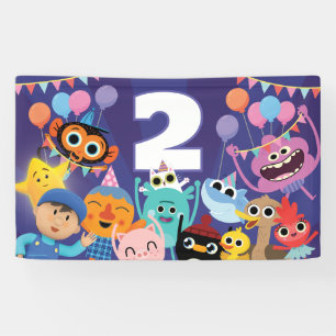Super Simple Characters Festive Birthday Banner