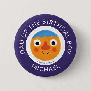 Super Simple Characters Festive Birthday Button
