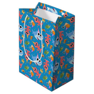 Super Simple Finny the Shark Confetti Birthday Mittlere Geschenktüte