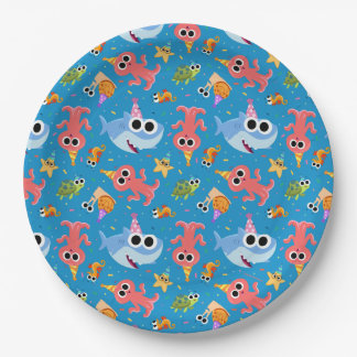 Super Simple | Finny the Shark Confetti Birthday Pappteller