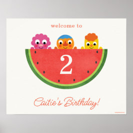 Super Simple | Noodle & Pals Watermelon Party Poster