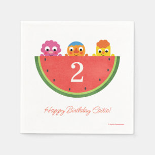 Super Simple   Noodle & Pals Watermelon Party Serviette