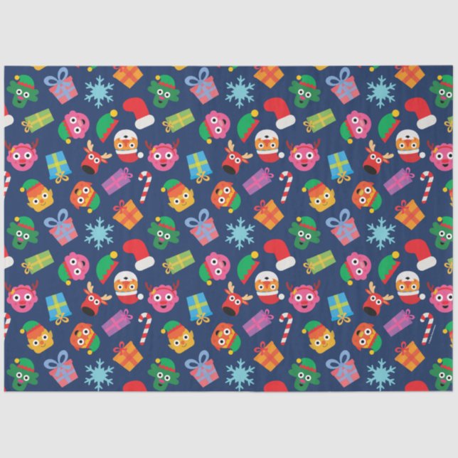 Super Simple Noodle und Pals Holiday Seidenpapier (Vorderseite)