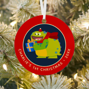 Super Simple Songs Hugo Rhymington Holiday Ornament Aus Metall