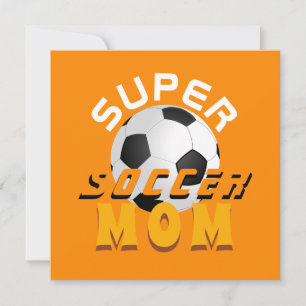 Super Soccer Mama Football Sporty Mother Day