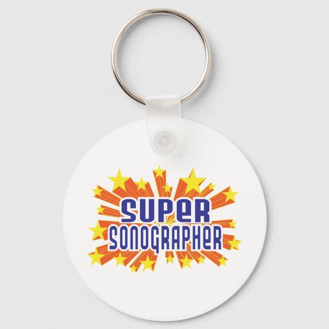 Super Sonographer Schlüsselanhänger (Vorderseite)