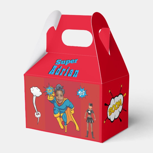 Super Special Kid's Bestes Superhero-Foto Geschenkschachtel (Vorderseite)