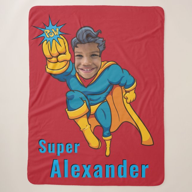 Super Special Kid's Bestes Superhero-Foto Sherpadecke (Vorderseite)
