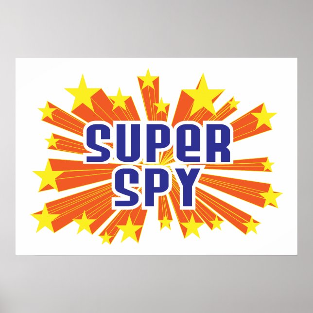 Super Spy Poster (Vorne)