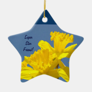 Super Star Ami ! ornements Fleurs de Narcisse