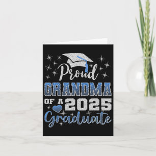 Super stolze Oma des Absolventen von 2025 Awesome Karte