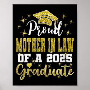 Super stolze Schwiegermutter des Absolventen von 2 Poster