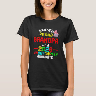 Super stolzer OPA des 2026er Kindergartenabsolvent T-Shirt