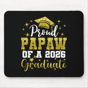 Super stolzer Papaw des Senior-Absolventen 2026 Mousepad