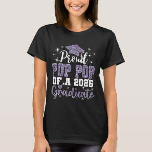 Super stolzer Pop Pop des Absolventen der Abschlus T-Shirt