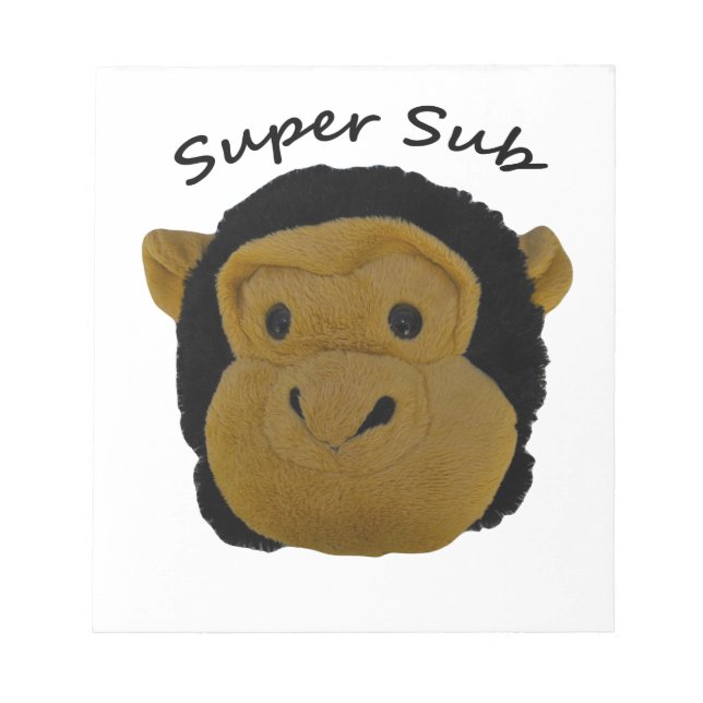 Super Sub Notizblock (Vorderseite)