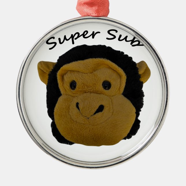 Super Sub Ornament Aus Metall (Vorne)