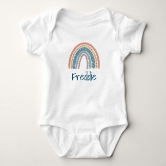 Super süßer Boho-Regenbogen-Body für Babys Baby Strampler