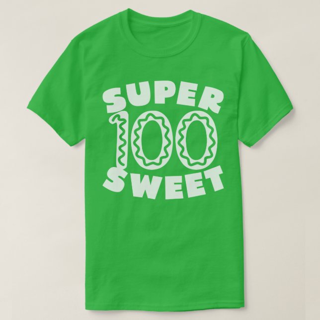 Super Sweet 100 Birthday Icing 2 T-Shirt (Design vorne)
