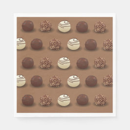 Super Sweet Chocolate Geburtstagsparty Serviette