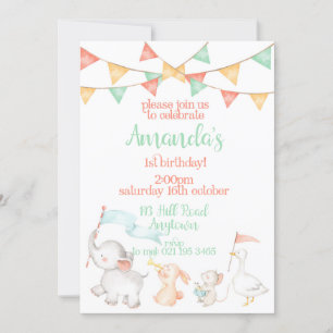 Super Sweet Customizable Birthday Einladung