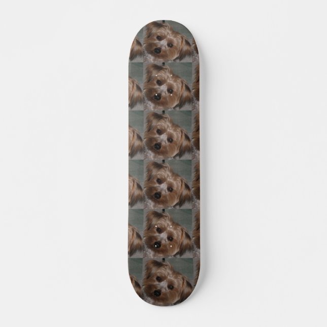 Super Sweet Yorkie Skateboard (Devant)