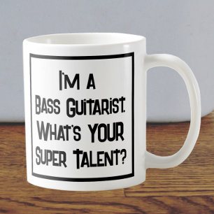 Super Talent de Bassiste. Mug
