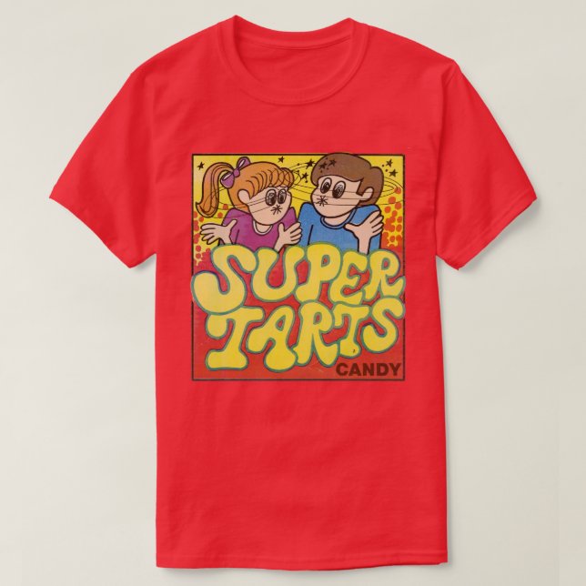 Super Tarts Candy T-Shirt (Design vorne)