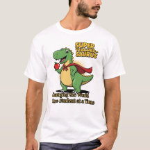 Super Teacher-Saurus - Dinosaurier Superhero Teach