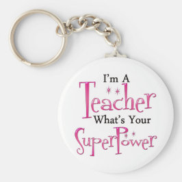 Super Teacher Schlüsselanhänger
