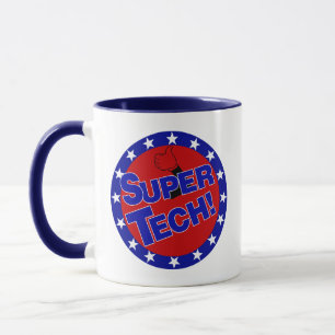 SUPER TECH! LABORWISSENSCHAFTLICHE ERMUTIGUNG TASSE