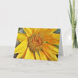Super Tournesol Fermer Carte de Bénédiction Annive