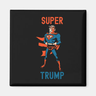 Super Trump Lustiger Superheld Donald Trump Inaugu Magnet