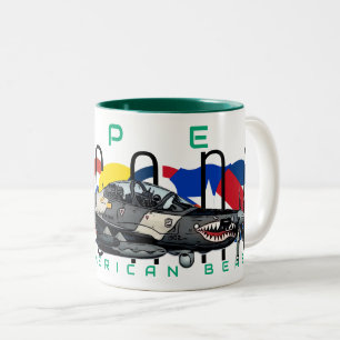 SUPER TUCANO ZWEIFARBIGE TASSE