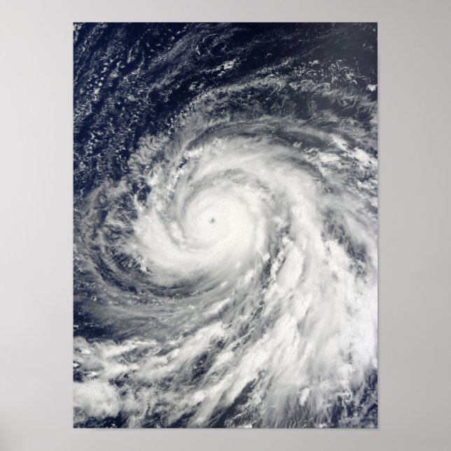 Super Typhoon Choi-wan über den Mariana Islands Poster (Vorne)