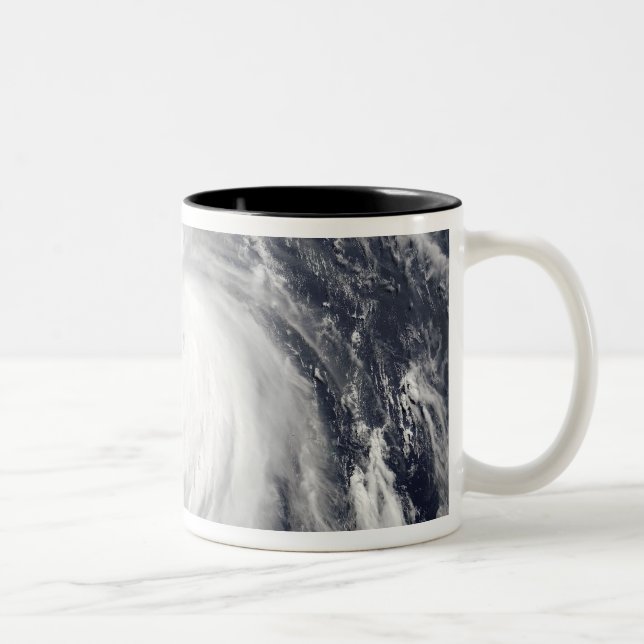 Super Typhoon Lupit Zweifarbige Tasse (Rechts)