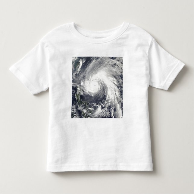 Super Typhoon Megi Kleinkind T-shirt (Vorderseite)