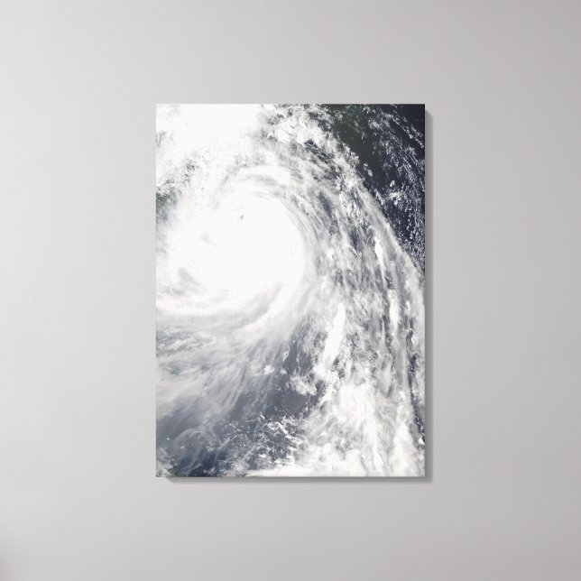 Super Typhoon Wipha Leinwanddruck (Vorderseite)