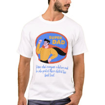 Super Vater 2025 - Cooler Retro Vatertag T - Shirt