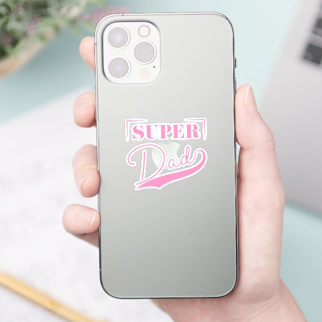 Super Vater Aufkleber (Telefon)