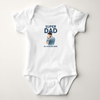 Super Vater Baby Bodysuit - Mein Forever Hero Gesc Strampler
