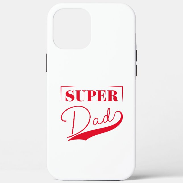 Super Vater Case-Mate iPhone Hülle (Rückseite)