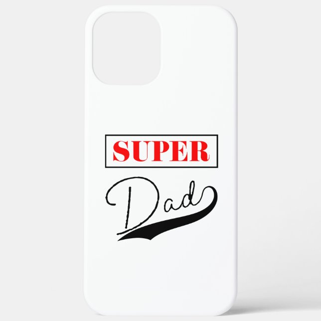 Super Vater Case-Mate iPhone Hülle (Rückseite)