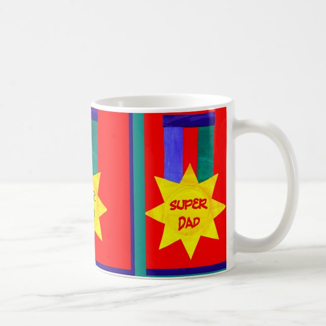 'Super Vater' Coffee Tasse (Rechts)