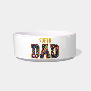 Super Vater - Comic Hero Power Design Napf