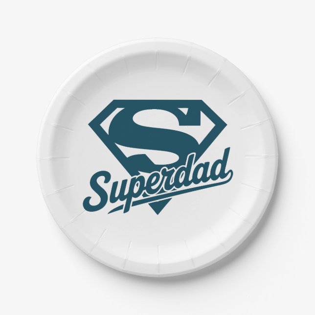 Super Vater Ever Pappteller (Vorderseite)