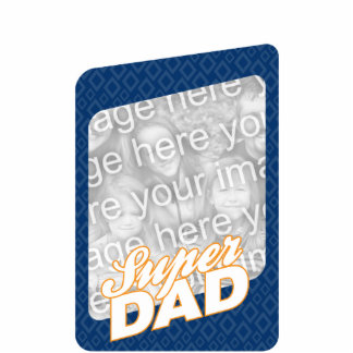 Super Vater Fotoskulptur