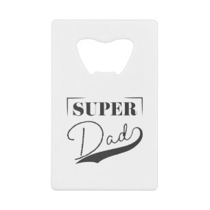 Super Vater Geldbeutel Flaschenöffner
