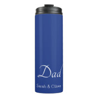 Super-Vater-Geschenk - Minimalistisch blau und wei